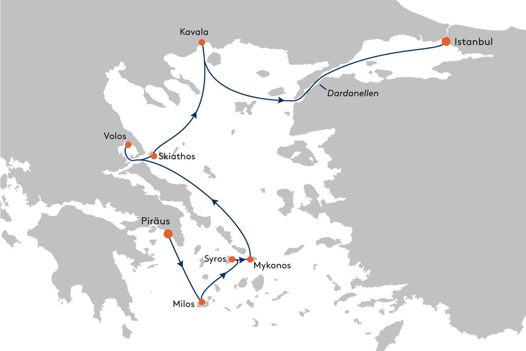 Von der Akropolis zur Blauen Moschee