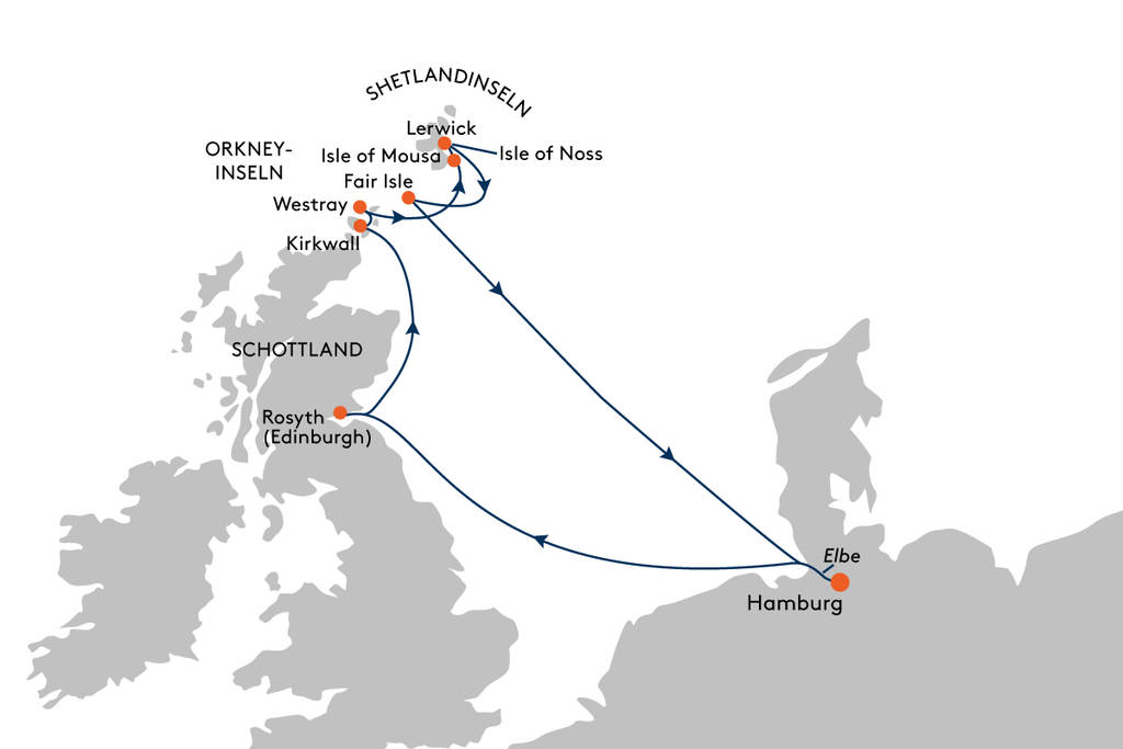 Expedition Orkney- und Shetlandinseln - Highlands, Burgidylle und schroffe Inselkulissen